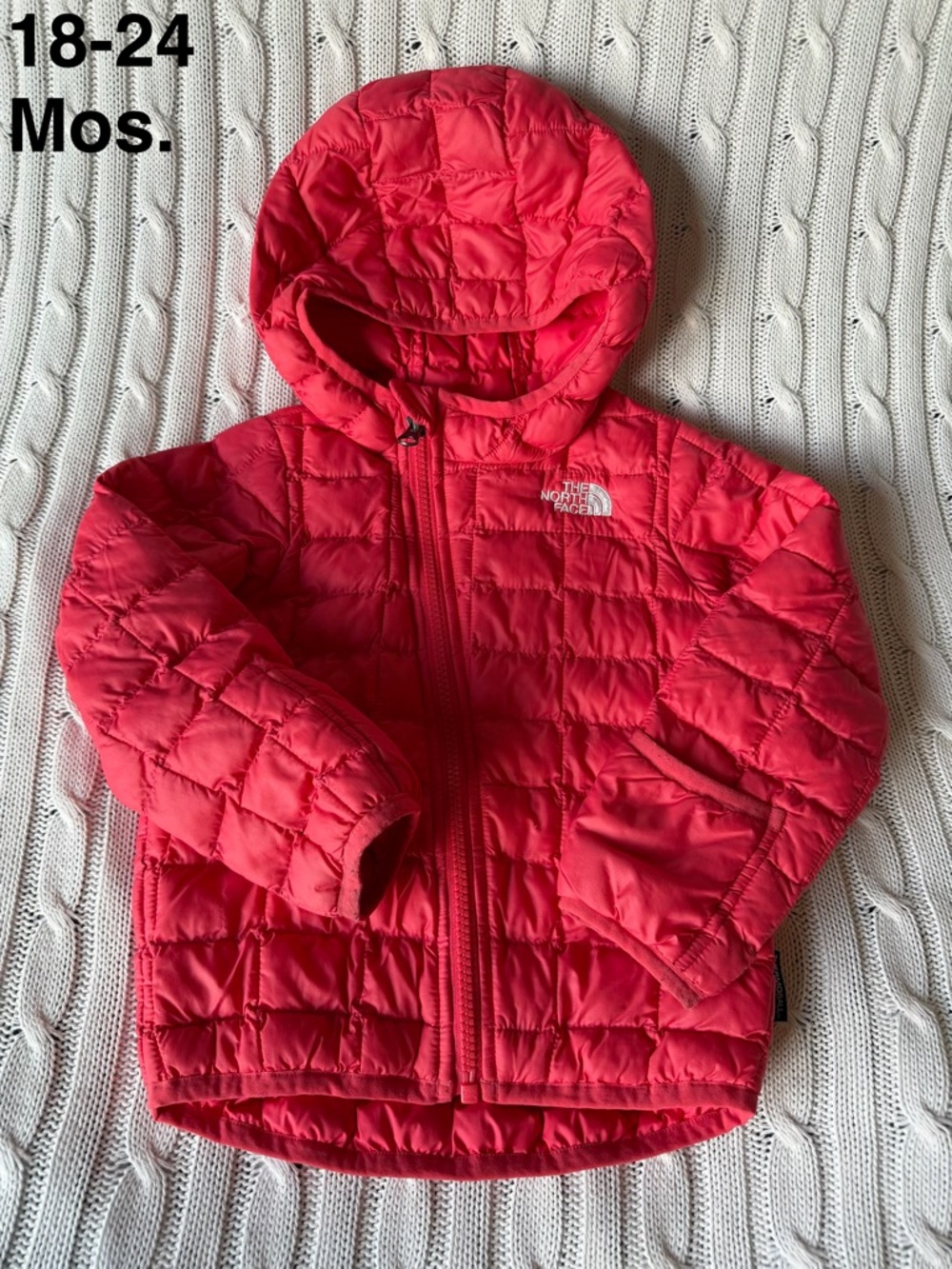 The North Face ThermoBall Eco Packable Jacket Baby Girls Winter Coat 18 24 Month